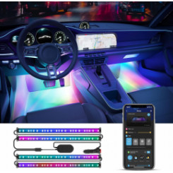Светодиодные светодиодные ленты для автомобилей Josla Govee Smart Car