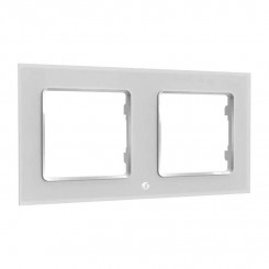 Shelly double switch frame (white)