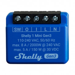 Shelly 1 Mini Gen3 kontroller