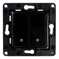 Shelly wall switch 2 button (black)