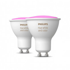 Philips Hue White ja värviline õhkkond, 2-pakk GU10