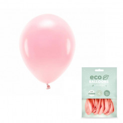 PartyDeco balloon, 10 pcs, 30 cm, pastel pink / Eco