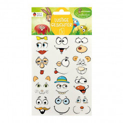 Egg decoration - stickers Funny faces, mix I