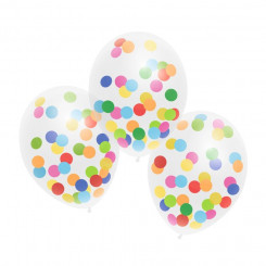 Susy Card õhupall, 3 tk, konfettidega