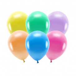 Воздушные шары PartyDeco, 10 шт, 30 см, микс цветов металлик/Эко