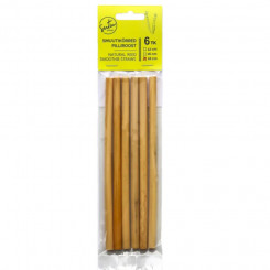 Sutu reed smoothie straws, 18 cm, 6 pcs