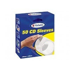 VERBATIM 50x Бумажный футляр для компакт-дисков и DVD (F)