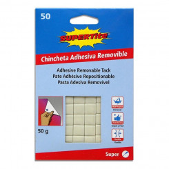 Adhesive compound white 50g, 4 pieces in a pack