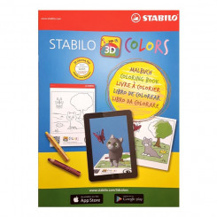 STABILO coloring book A4/12 pages