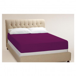 Bradley bed sheet with elastic, 160 x 200 cm, burgundy