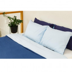 Bradley pillowcase, 50 x 70 cm, dark blue / light blue 4 pieces