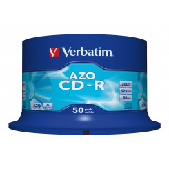 VERBATIM CD-R 80мин 700МБ 52x50p