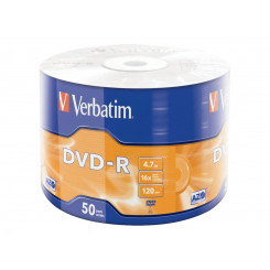VERBATIM 43788 DVD-R Verbatim в упаковке 50 шт.