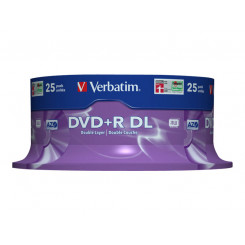 VERBATIM 43757 DVD+R DL Verbatim шпиндель