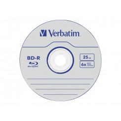 VERBATIM 43838 BluRay BD-R SL DATALIFE V