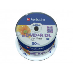 VERBATIM 97693 DVD+R DL Verbatim шпиндель