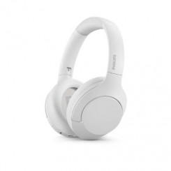 Philips Беспроводные наушники TAH8506WT/00, Noise Canceling Pro, До 60 часов воспроизведения, Сенсорное управление, Многоточечный Bluetooth, Белый