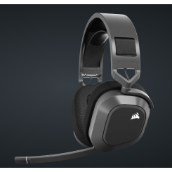 Juhtmeta Corsairi mängupeakomplekt HS80 Max Bluetoothiga kõrva ääres