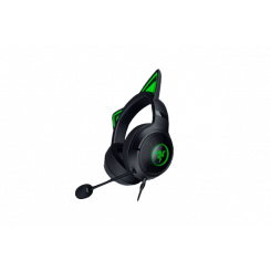 Razeri peakomplekt Kraken Kitty V2 juhtmega kõrvas olev mikrofon mürasummutav
