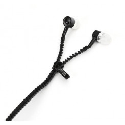 Freestyle tõmblukuga kõrvaklapid koos sisseehitatud mikrofoniga, bassivõimendussüsteem, sassivaba kaabel (125 cm), must, standardne 3,5 mm pistikupesa, blister