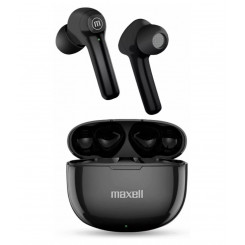 Maxell Dynamic+ juhtmevabad kõrvaklapid laadimisümbrisega Bluetooth must