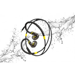 TCL ACTV100BK kõrvaklapid / peakomplekt Juhtmega kõrvasisesed kõned / muusika must, kollane