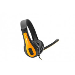 Canyon CNS-CHSC1BY headphones / headset Wired Head-band Gaming Black, Yellow