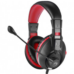 Marvo H8321S headphones / headset Wired Head-band Gaming Black, Red