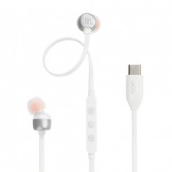 JBL Tune 310C Headset Wired In-ear Calls / Music USB Type-C White