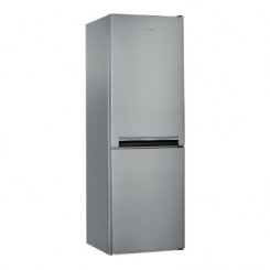 INDESIT külmkapp LI7 S1E S, energiaklass F (vana A+), kõrgus 176cm, hõbedast värvi