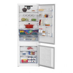 Встраиваемый холодильник BEKO BCNE400E40SN, Ширина 69 см, Высота 194 см, Класс энергопотребления E, HarvestFresh, Neo Frost, Инверторный двигатель