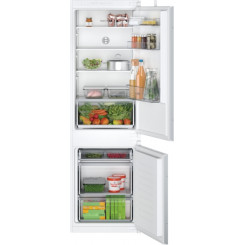 Холодильник Bosch KIV86NSE0 Series 2 Класс энергоэффективности E Встроенный комбинированный Высота 177,2 см Полезный объем холодильника 183 л Полезный объем морозильной камеры 84 л 35 дБ Белый