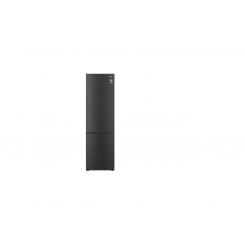 LG külmkapp GBP62MCNBC Energiatõhususe klass B Eraldi seisev Combi Kõrgus 203 cm Külmiku netomaht 277 L Sügavkülmiku netomaht 107 L Ekraan 35 dB Matte Must