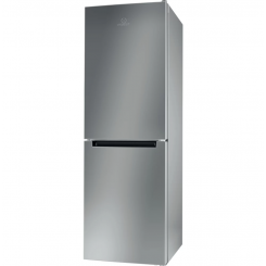 Холодильник INDESIT LI7 S2E S Класс энергоэффективности E Отдельно стоящий Combi Высота 176,3 см Полезный объем холодильника 197 л Полезный объем морозильной камеры 111 л 39 дБ Серебристый