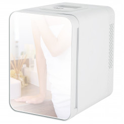 Adler Мини-холодильник с зеркалом AD 8085 Отдельностоящая кладовая Высота 27 см Полезный объем холодильника 4 л Белый