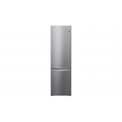 LG külmkapp GBB72PZVCN1 Energiatõhususe klass C Eraldi seisev kombi Kõrgus 203 cm Külmiku netomaht 277 L Sügavkülmiku netomaht 107 L Ekraan 35 dB Roostevaba teras