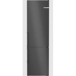 Холодильник с морозильной камерой Bosch Serie 4 KGN39OXBT Отдельностоящий 363 фунта Черный