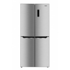 Холодильник с морозильной камерой MPM 434-SBF-04 Отдельностоящий, 472 л Нержавеющая сталь