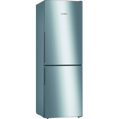 Холодильник с морозильной камерой Bosch Serie 4 KGV33VLEA Отдельностоящий 289 LE Нержавеющая сталь