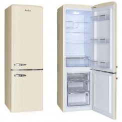 Amica KGCR 387100 B холодильник с морозильной камерой Отдельностоящий 244 л Бежевый