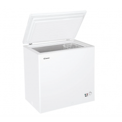 Candy   White   Energy efficiency class E   Height 84.5 cm   Freezer   CCHH 200E   Free standing   Total net capacity 196 L   Chest