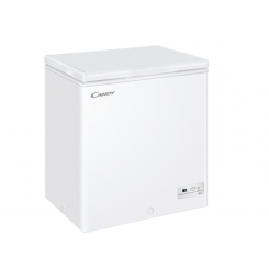 Candy   Freezer   CHAE 1452E   Energy efficiency class E   Chest   Free standing   Height 84.5 cm   Total net capacity 137 L   White