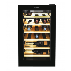 Холодильник для вина Candy CWCEL 210 / NF Класс энергоэффективности G Отдельно стоящий Вместимость бутылок 21 Черный Черный