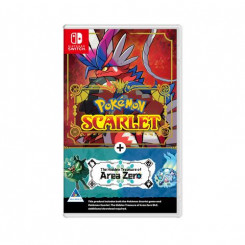 Nintendo Pokemon Scarlet + The Hidden Treasure of Area Zero DLC standard + DLC lihtsustatud hiina, traditsiooniline hiina, saksa, inglise, hispaania, prantsuse, itaalia, jaapani, korea Nintendo Switch