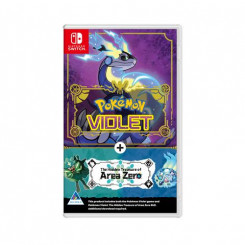 Nintendo Pokemon Violet + Area Zero varjatud aare DLC standard + DLC lihtsustatud hiina, traditsiooniline hiina, saksa, inglise, hispaania, prantsuse, itaalia, jaapani, korea Nintendo Switch