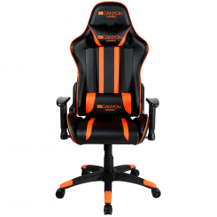 Геймерское кресло Canyon Fobos CND-SGCH3 черно-оранжевый
