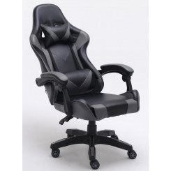 Topeshop FOTEL REMUS SZARY office / computer chair Padded seat Padded backrest