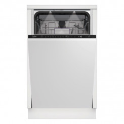 Встраиваемая посудомоечная машина BEKO BDIS38040A, Класс энергопотребления C, 45 см, 6 программ, SelfDry, Инверторный мотор, Третий ящик