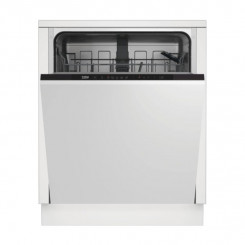 Встраиваемая посудомоечная машина BEKO DIN35320, класс энергопотребления E, ширина 60 см, 5 программ