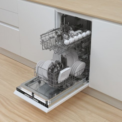 Candy Dishwasher CDIH 2D949 Built-in Width 44.8 cm Number of place settings 9 Number of programs 7 Energy efficiency class E Display AquaStop function Does not apply